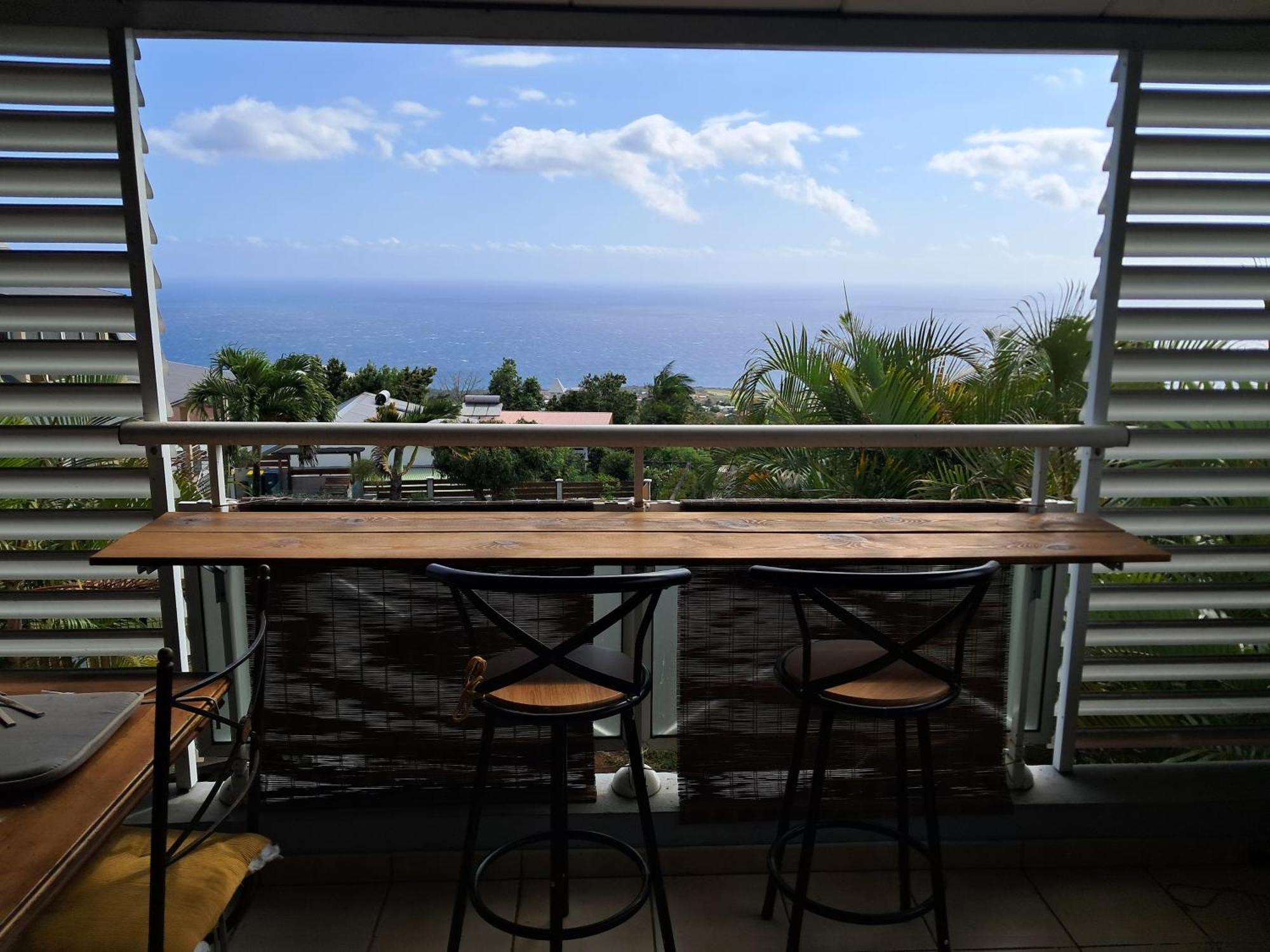 Magnifique T2 Vue Mer Saint-Leu Luaran gambar